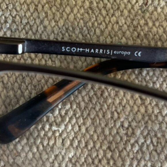 Trina Turk Scott Harris men’s SH-586 Antique Pewter Glasses - Picture 11 of 14